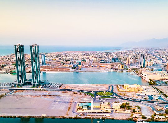 Ras Al Khaimah waterfront and urban development